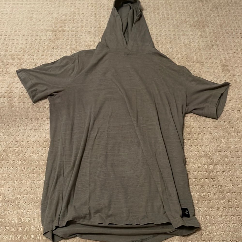 Under Armour short sleeve hoodie